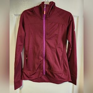 Ladies Eddie Bauer Grid Fleece Jacket